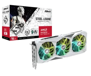 ASRock AMD Radeon RX 7600 XT Steel Legend 16GB OC